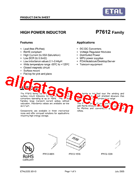P7612-1208-R21M型号图片