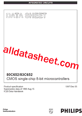 P80C652EBAA型号图片