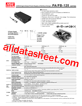 PA-120P27PD型号图片