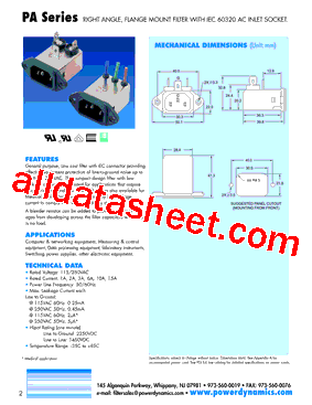 PA01Q00-3M2型号图片