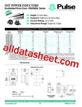 PA0390.682NL型号图片