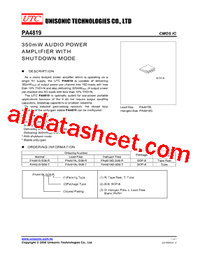 PA4819-S08-R型号图片