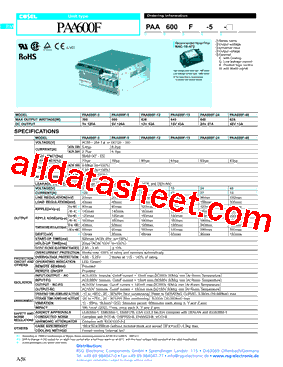 PAA600F-5-R型号图片