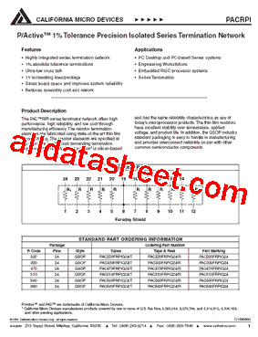 PAC510FRPIQ24R型号图片
