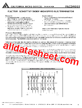 PACDN005QT型号图片
