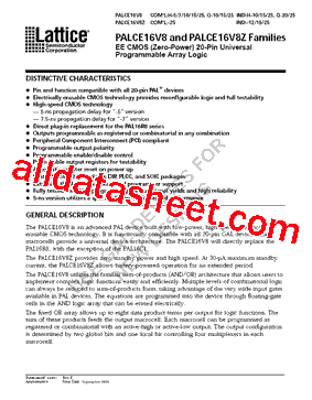 PALCE16V8H-7PC/5型号图片