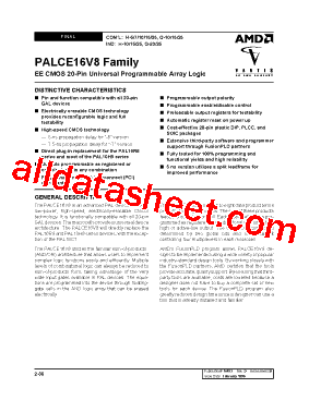 PALCE16V8Q-15SC5型号图片