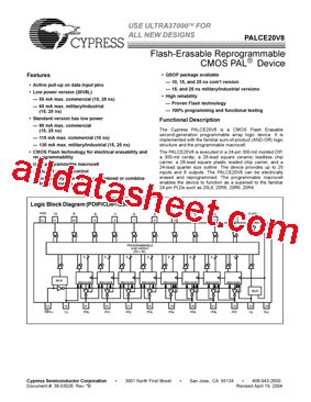 PALCE20V8-25型号图片