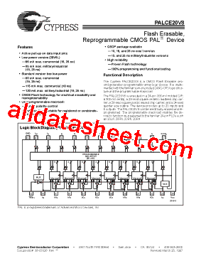 PALCE20V8-25DMB型号图片