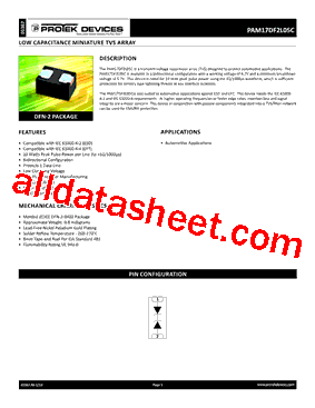 PAM17DF2L05C型号图片