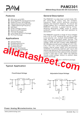 PAM2301CAAB330型号图片