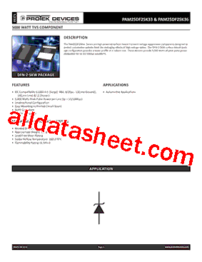 PAM25DF25K33型号图片