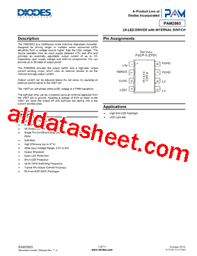 PAM2863ECR型号图片