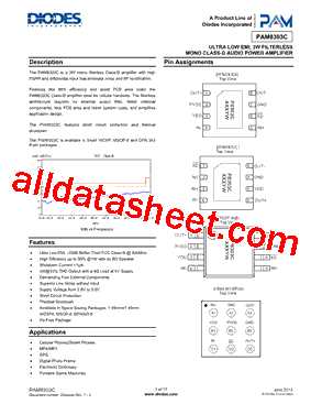 PAM8303CCYC型号图片