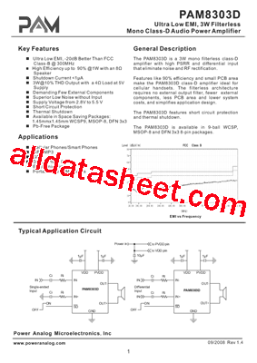 PAM8303DAYN型号图片