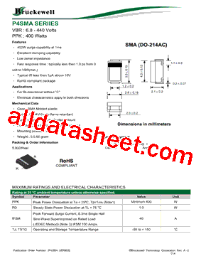 PASMA13CA型号图片