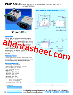 PASP01Q-00-4A型号图片