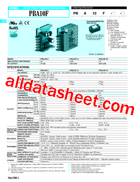 PBA75F-5型号图片