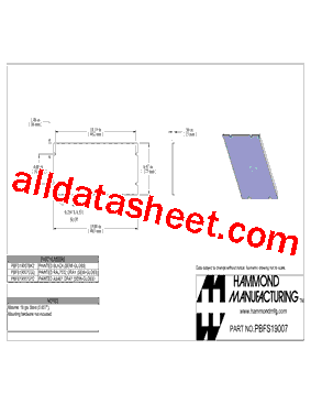 PBFS19007BK2型号图片
