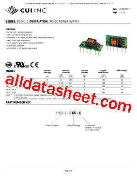 PBO-12A0913型号图片