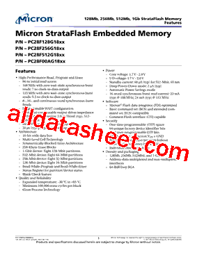 PC28F00AG18FF型号图片