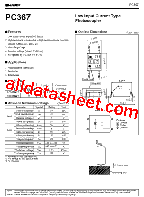 PC367N2J000F型号图片
