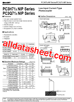 PC3Q710NIP型号图片