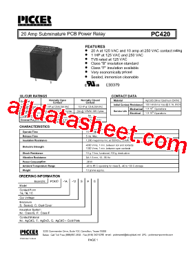 PC4201C-12SG型号图片