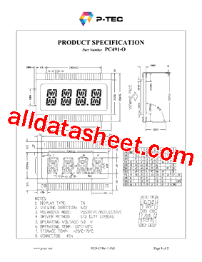 PC491-O型号图片