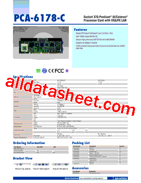 PCA-6178-C型号图片