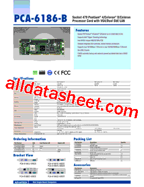 PCA-6186-B型号图片