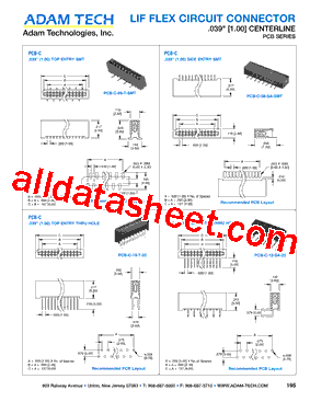 PCB-C-08-SA-SMT型号图片