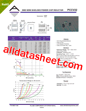 PCCV22-3R3M-RC型号图片