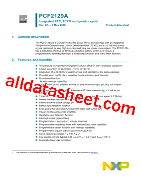 PCF2129AT-1型号图片