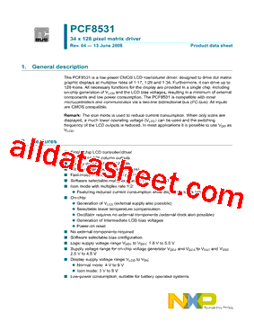 PCF8531U型号图片