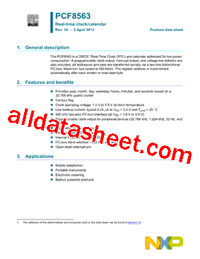 PCF8563TF4型号图片