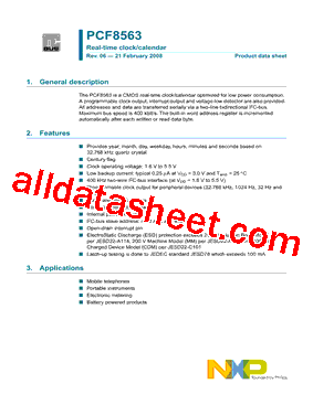 PCF8563T/5,518型号图片