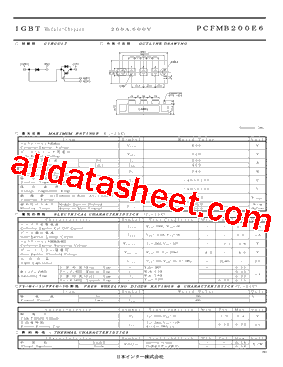 PCFMB200E6型号图片