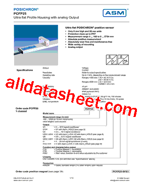 PCFP25-100-L1-PMU-L10型号图片