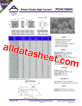 PCHC1004H-R27M型号图片