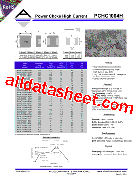 PCHC1004H-R33M型号图片