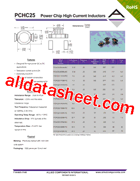 PCHC25-R33M-RC型号图片
