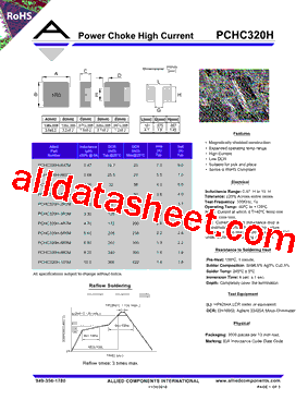 PCHC320H-3R3M型号图片