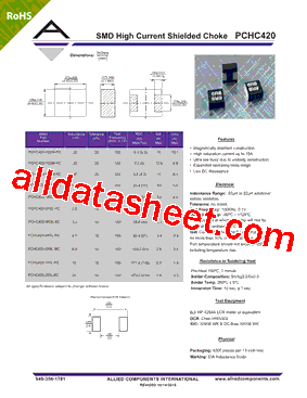 PCHC420-R22M-RC型号图片