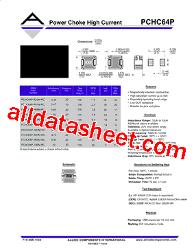 PCHC64P-R68M-RC型号图片