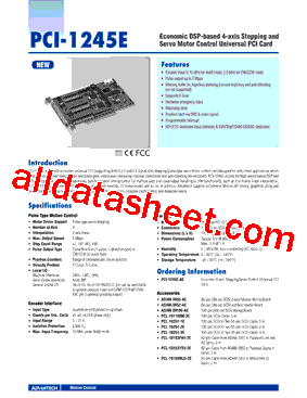 PCI-1245E型号图片