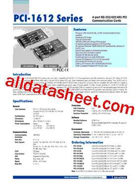 PCI-1612B-9型号图片