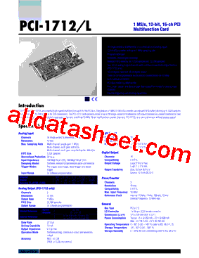 PCI-1712型号图片