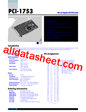 PCI-1753E型号图片