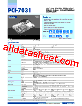 PCI-7031型号图片